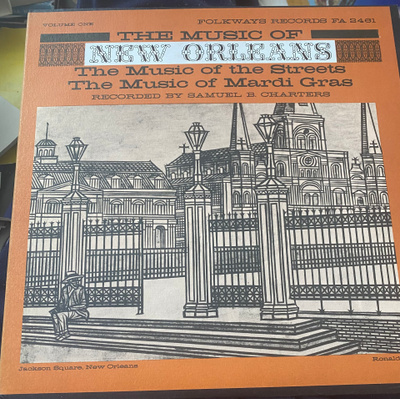 The Music of New Orleans LP HARVINAISUUS!