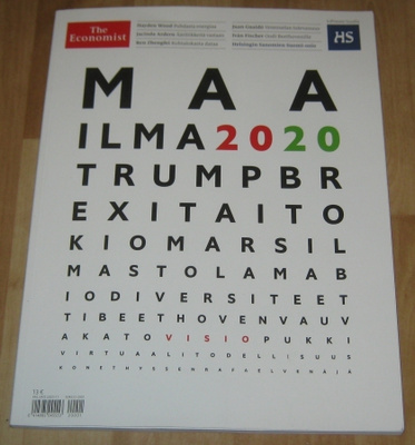 The economist maailma -lehtiä