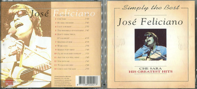 JOSE FELICIANO . CD-LEVY . CHE SARA - HIS GREATEST HITS