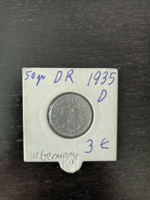 Saksa 50 Reichspfenning, 1935