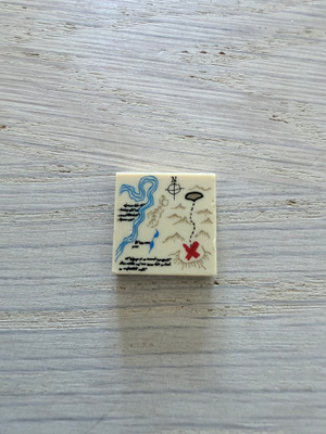 LEGO Aarrekartta liuskepala