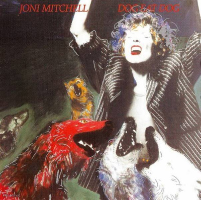 JONI MITCHELL :: DOG EAT DOG :: VINYYLI LP 1985