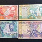 Central Bank of Gambia, Brittish Africa SET 4 banknotes - pikkukuva 3