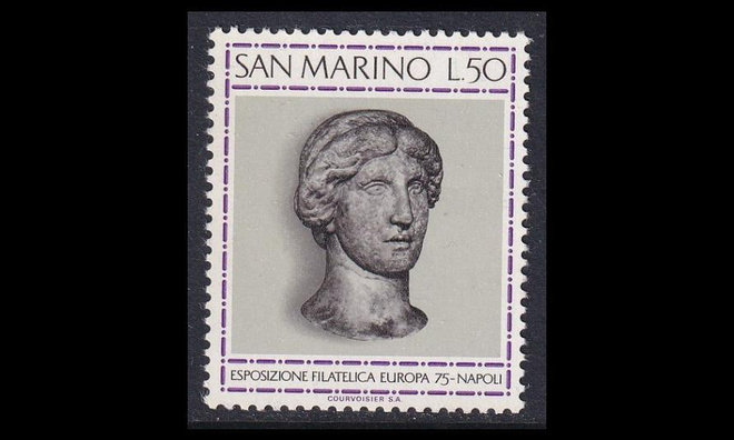 San Marino 1096 ** Postimerkkinäyttely Europa (1975)