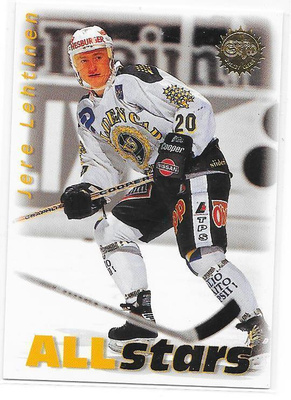 1995-96 SISU All-Stars #164 Jere Lehtinen TPS