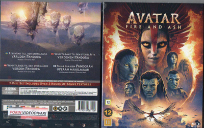 (UUTUUS) avatar fire and ash (60 290) UUSI -FI- BLU-RAY slip