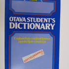 Martin H. (toim.) Manser : Otava student's dictionary : e... - pikkukuva 1