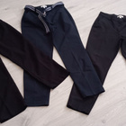 3 x H&M  housut 38 + vyö - pikkukuva 1