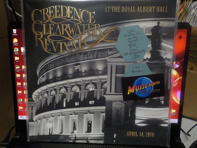 GREENDENCE CLEAR WATER - AT THE ROYAL  ALBERT HALL UUSI LP
