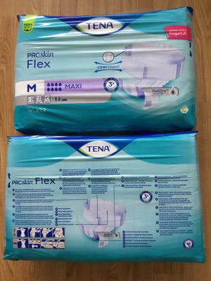 TENA ProSkin Flex Maxi -inkontinenssisuoja 44 kpl, M-koko