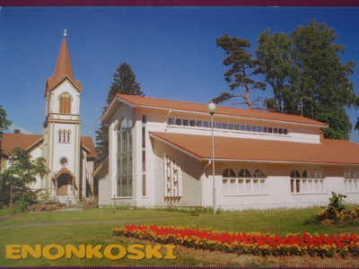 Enonkoski kirkko ja kirjasto