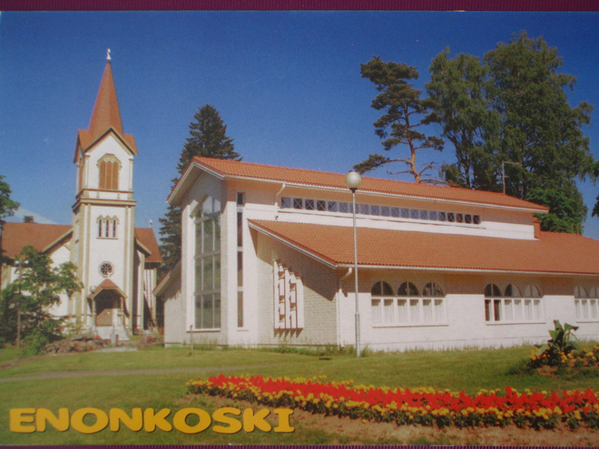 Enonkoski kirkko ja kirjasto