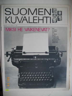 Suomen Kuvalehti Nro 45/1970 (29.3)