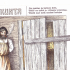 SATAKUNTA, VANHA POSTIKORTTI TEKSTILLÄ - pikkukuva 1