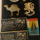 Pinssit 7kpl. Olympialaiset / Kansallispankki / SuomiLeijona - pikkukuva 1