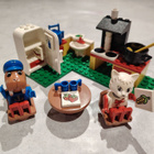 Lego Fabuland 3646 Catherine Cat's Kitchen - pikkukuva 4