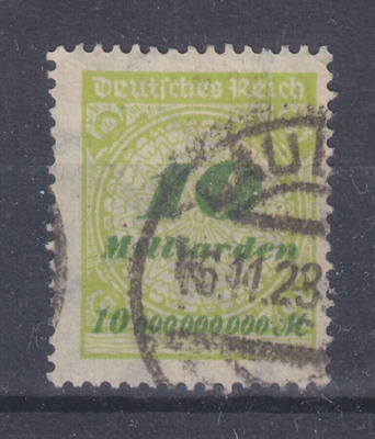 Saksa reich 1923 Mi 328