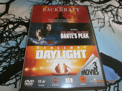 BACKDRAFT - DANTE`S PEAK - DAYLIGHT - 3DVD
