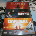 BACKDRAFT - DANTE`S PEAK - DAYLIGHT  -  3DVD - pikkukuva 1