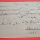 Vanha uudenvuoden kortti kulk. 1908 - pikkukuva 2