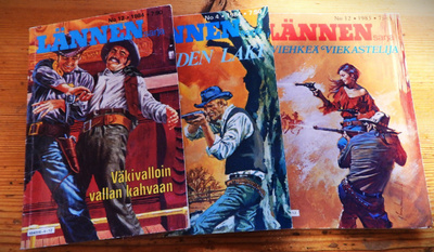 LÄNNEN - SARJA kolme lehteä
