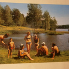Siikaranta, Salakoski, loma- ja kurssikeskus, uimareita 1981 - pikkukuva 1