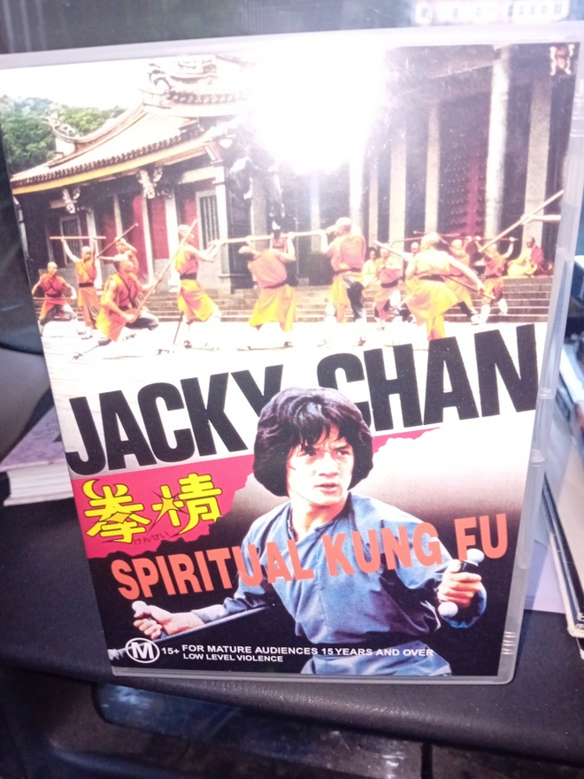 DVD Spiritual Kung Fu ( Jackie  Chan ) SIS POSTIKULU