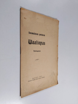 Suomalaisen puolueen waaliopas Helsingissä