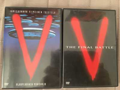 V - Muukalaiset saapuvat ja The final battle DVD:t