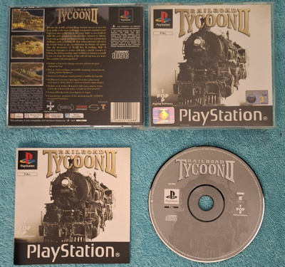 PS1 - Railroad Tycoon II (CIB, PAL)