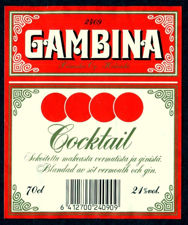 CAMBINA COCKTAIL 70 cl 21%