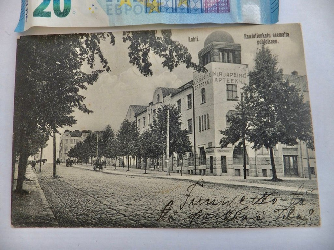 VANHA Postikortti Lahti 1927
