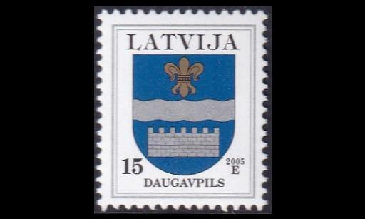 Latvia 521_IV ** Käyttösarja Vaakuna 15 S -05 (2000)