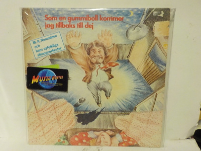 M A NUMMINEN - OCH HANS NYFOLKLIGA... EX-/VG+ LP