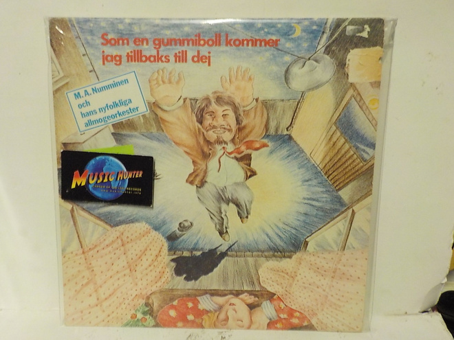 M A NUMMINEN - OCH HANS NYFOLKLIGA... EX-/VG+ LP