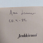 Anu Jaantila : Jenkkivuosi (signeerattu) - pikkukuva 3
