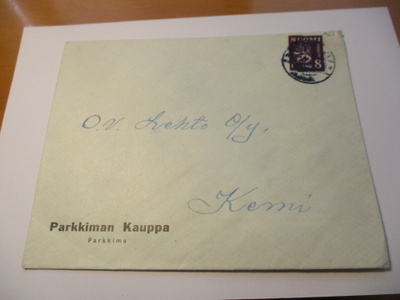 1945 Parkkima Parkkiman kauppa Kemiin