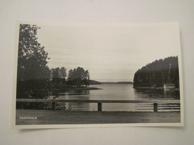VANHA Postikortti Parikkala 1950-l Alkup.Mallikappale