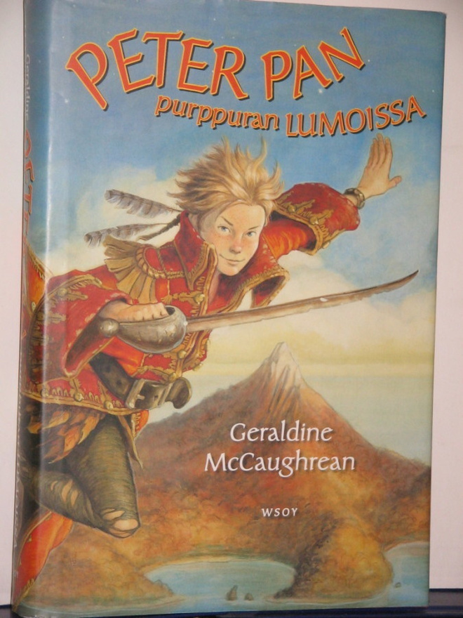 Geraldine McCaughrean : PETER PAN purppuran pauloissa
