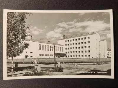VANHA Postikortti Lappeenranta 1950-l Alkup.Mallikappale