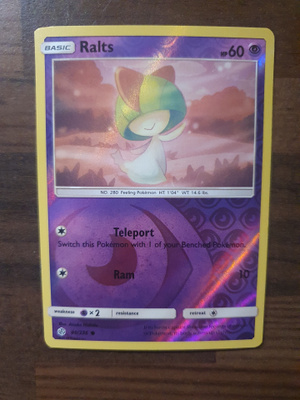 Pokemon Ralts 80/236 Reverse holo