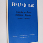 Klaus Törnudd : Svenska språkets ställning i Finland - pikkukuva 1