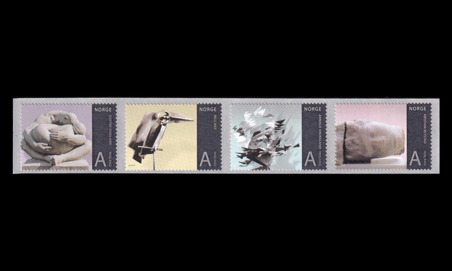 Norja 1700-3 ** Taide veistoksia (2009)