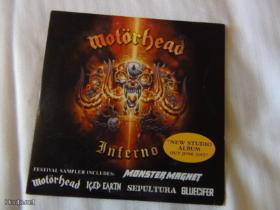 Motörhead Inferno festival sampler cdep promo Saksa 2004