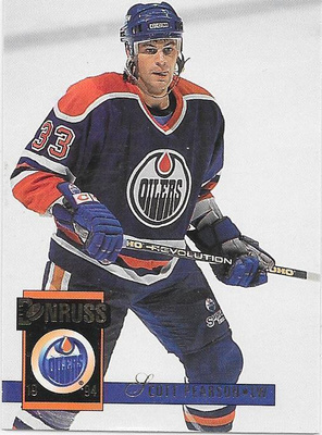 1993-94 Donruss #106 Scott Pearson Edmonton Oilers gooni