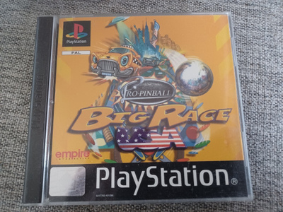 PS1 - Pro Pinball Big Race USA (CIB) SyyS ALE!