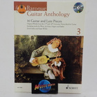 BAROQUE GUITAR ANTHOLOGY 3 NUOTTIKIRJA + CD - pikkukuva 1