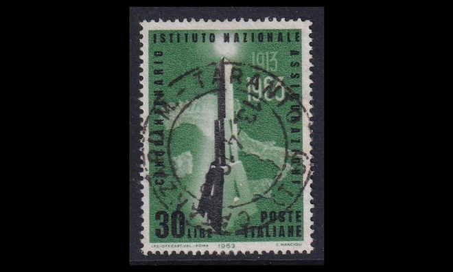 Italia 1143 o Kansallinen vakuutuslaitos 50v (1963)