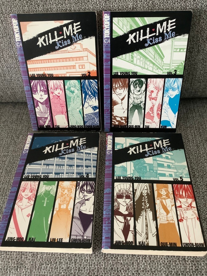 KILL ME, KISS ME  2,3,4,5  (ENGLANTI)