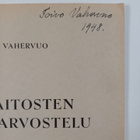 Toivo Vahervuo : Oppilaitosten oppilasarvostelu (signeera... - pikkukuva 2